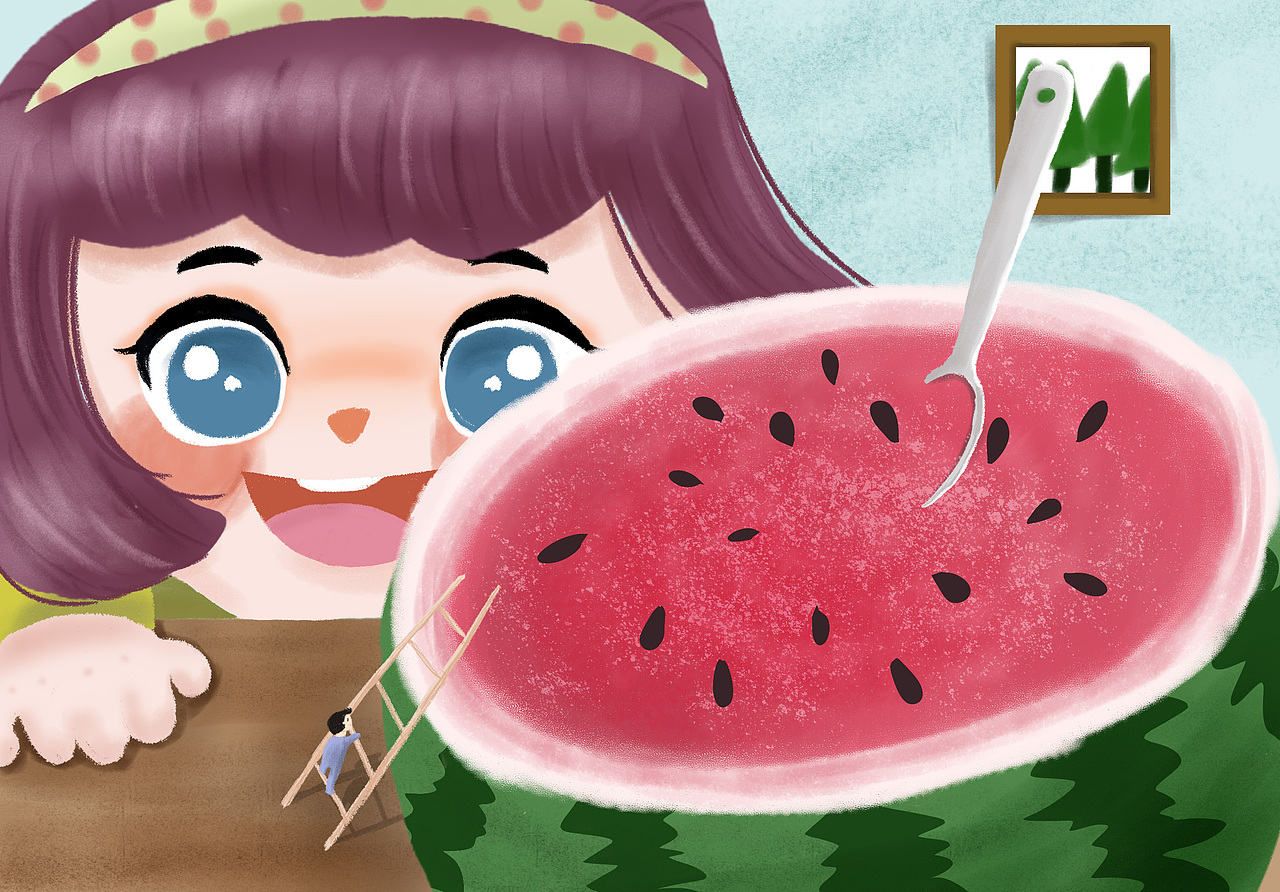 可爱原创练习的插画（图ZMjU3ODY1NjYw） - 创作习作 - 站酷设计师秋水长安原创素材 - 站酷ZCOOL
