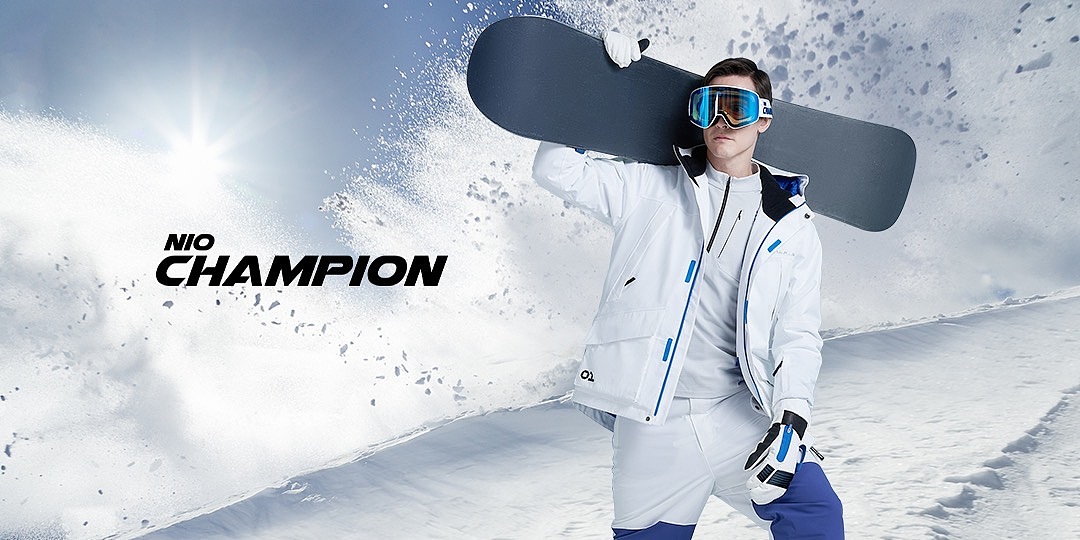 NIO CHAMPION 雪服 雪镜 手套