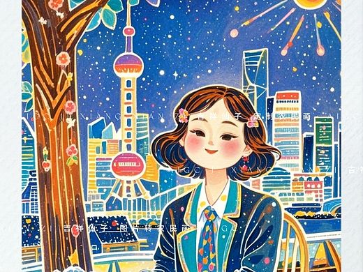 插画｜《OL职场生活》