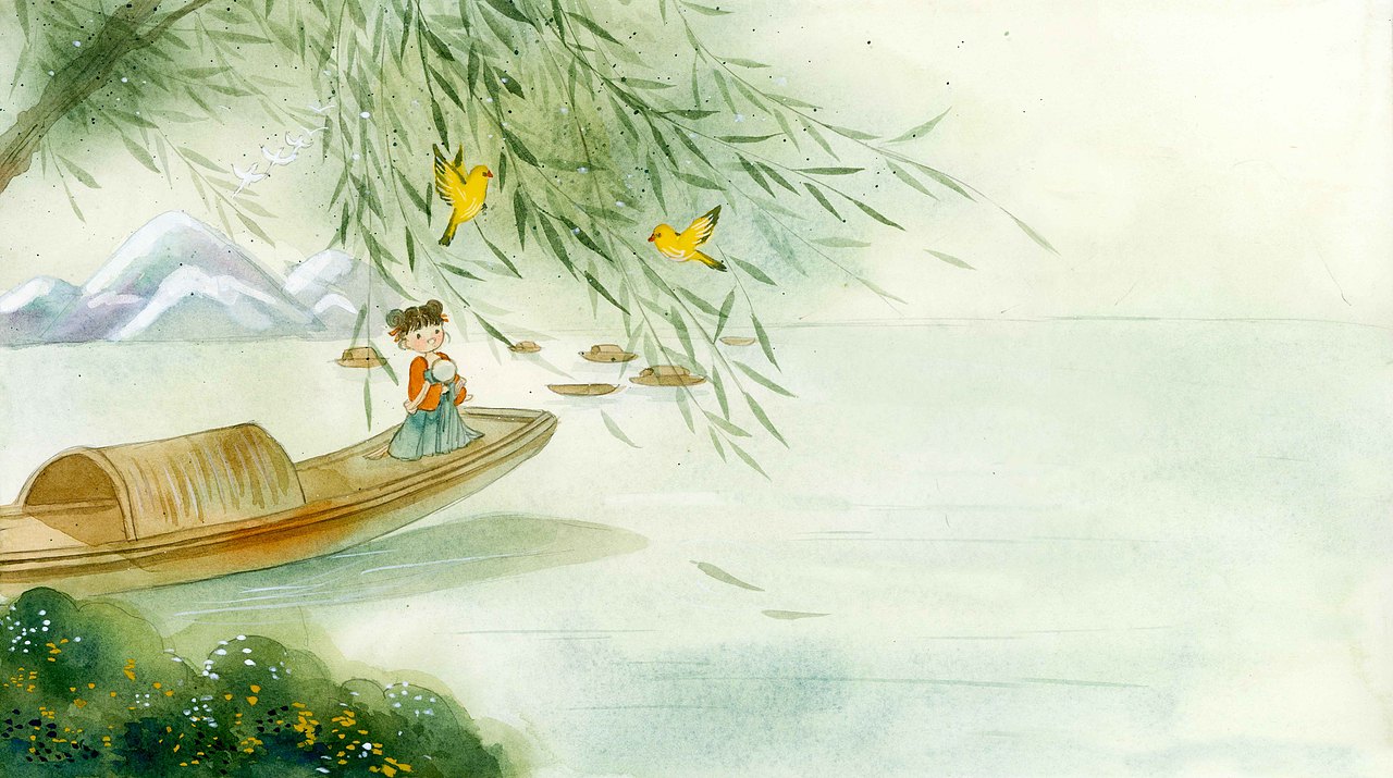 之前画的唐诗绘本|插画|商业插画|瑶背背_原创作品-站酷zcool