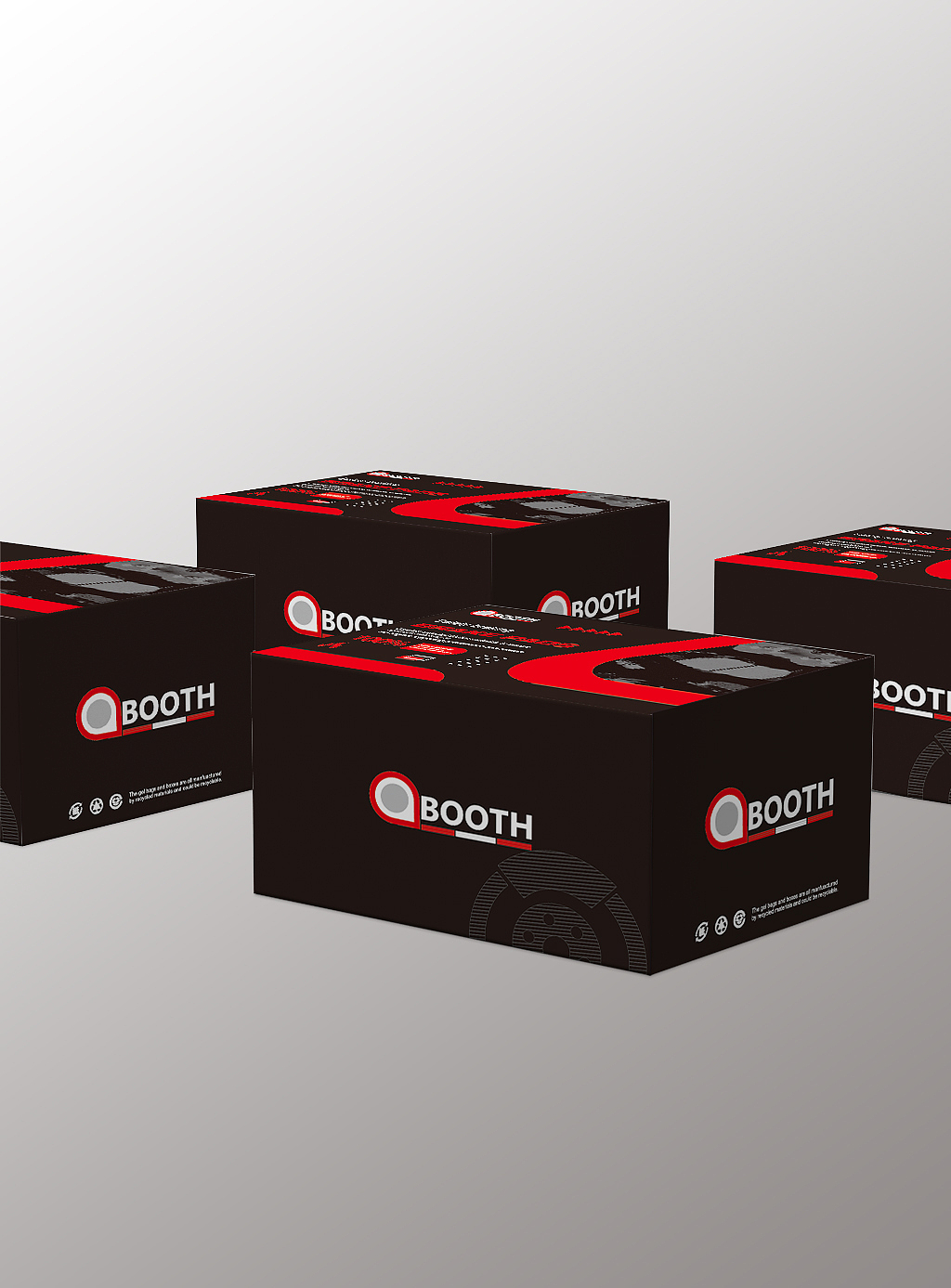 BOOTH刹车片包装设计（图ZMzQ3NDM3ODc2） - 包装 - 站酷设计师韩洪章一墨资设计原创素材 - 站酷ZCOOL