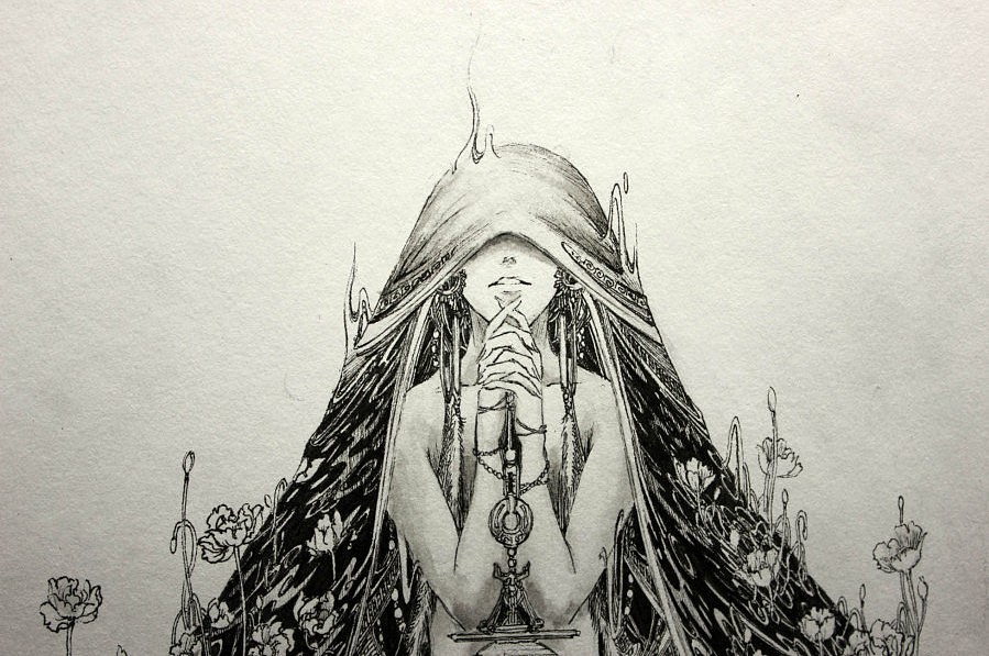 【事黑白】手绘2013(及新书问世)_画师杉泽-站酷zcool