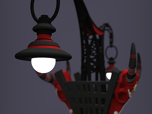 牛头灯（个人主页-ZNzA5MDE5Mjg=） - 其他工业/产品 - 站酷设计师德小胖原创素材 - 站酷ZCOOL