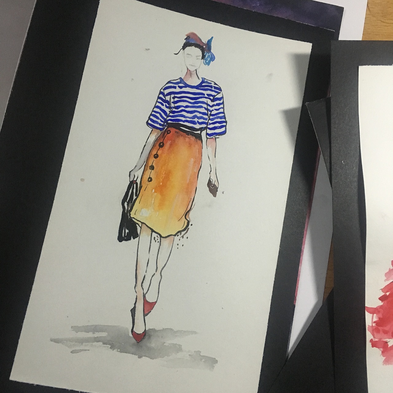 水彩插画（图ZMTczNjM0Nzk2） - 创作习作 - 站酷设计师无旁骛原创素材 - 站酷ZCOOL