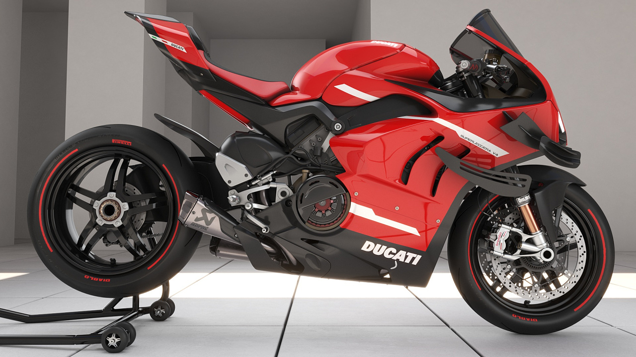 3d 杜卡迪 superleggera v4