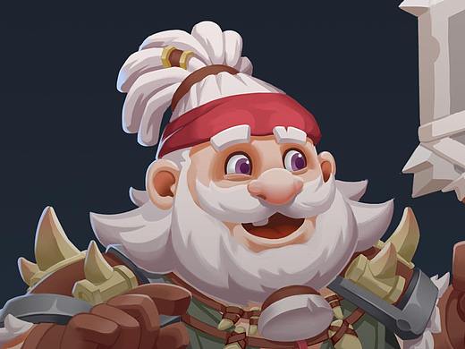 欧美卡通（个人主页-ZNTgzMzk2Njg=） - 游戏原画 - 站酷设计师老衲常梳头原创素材 - 站酷ZCOOL