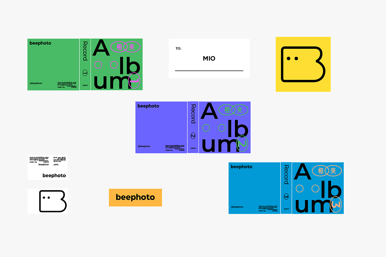 beephoto儿童摄影品牌视觉（图ZMjg0OTYxNjYw） - 品牌 - 站酷设计师YANDESIGN颜娜原创素材 - 站酷ZCOOL