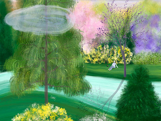 春日慢时光（个人主页-ZNjQ2OTMzODQ=） - 绘画 - 站酷设计师可爱的南溪原创素材 - 站酷ZCOOL