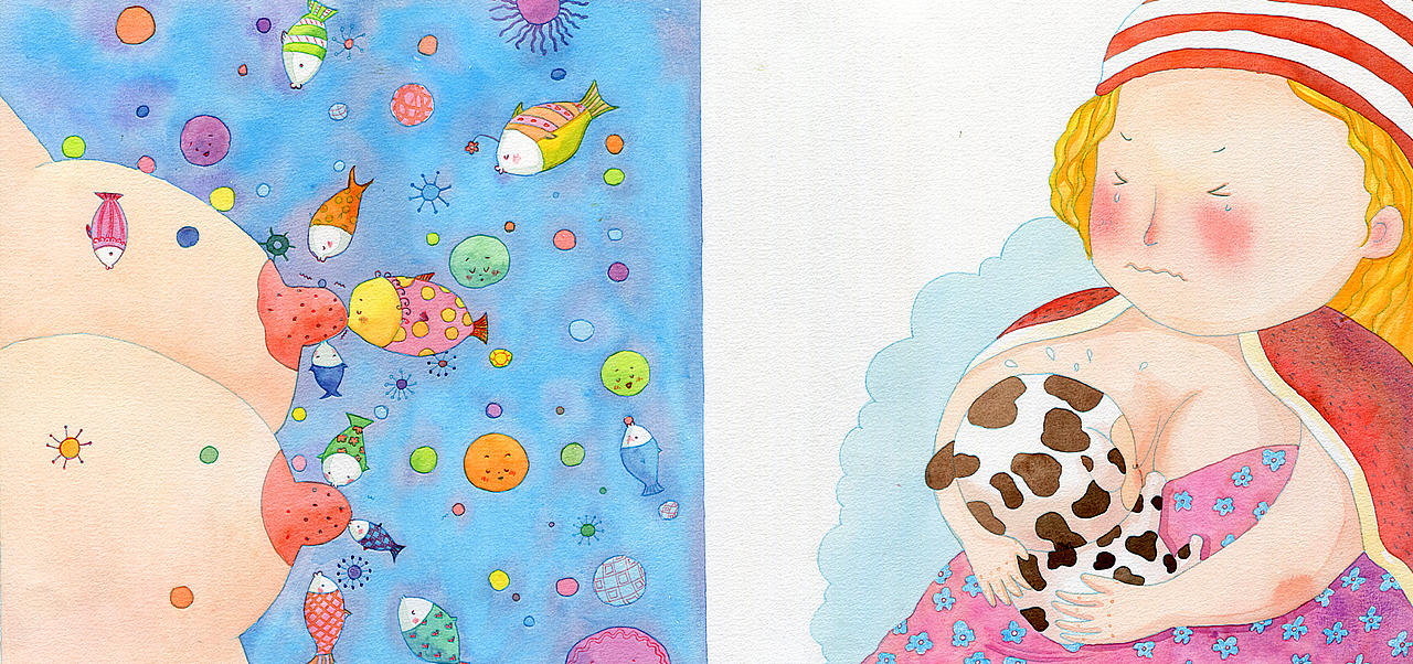 儿童性教育绘本（图ZMzY5NjQzMTY=） - 儿童插画 - 站酷设计师木棉绘画原创素材 - 站酷ZCOOL