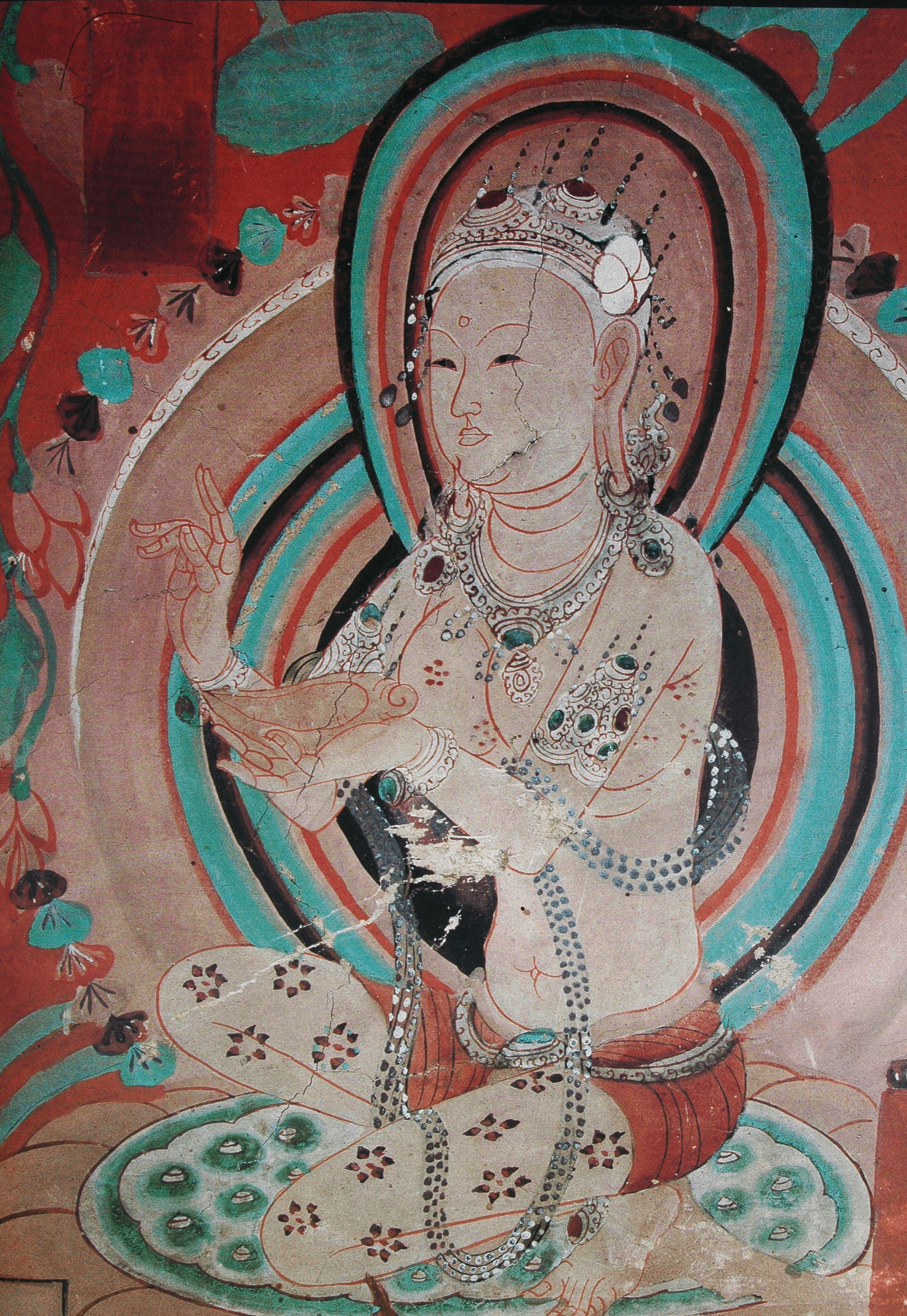 敦煌壁画 线稿图示