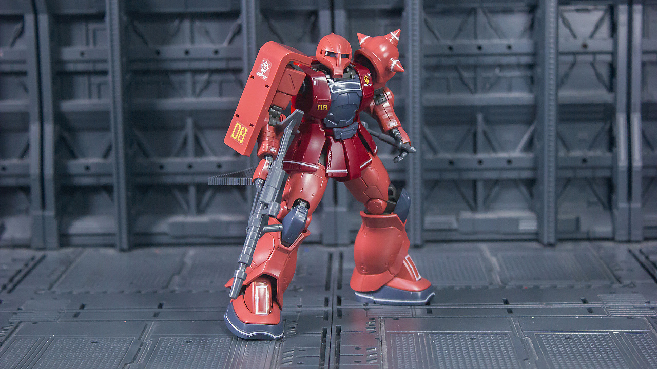 万代hg Gto 013 Ms 05s 夏亚专用指挥官用型扎古i 原创作品 站酷 Zcool