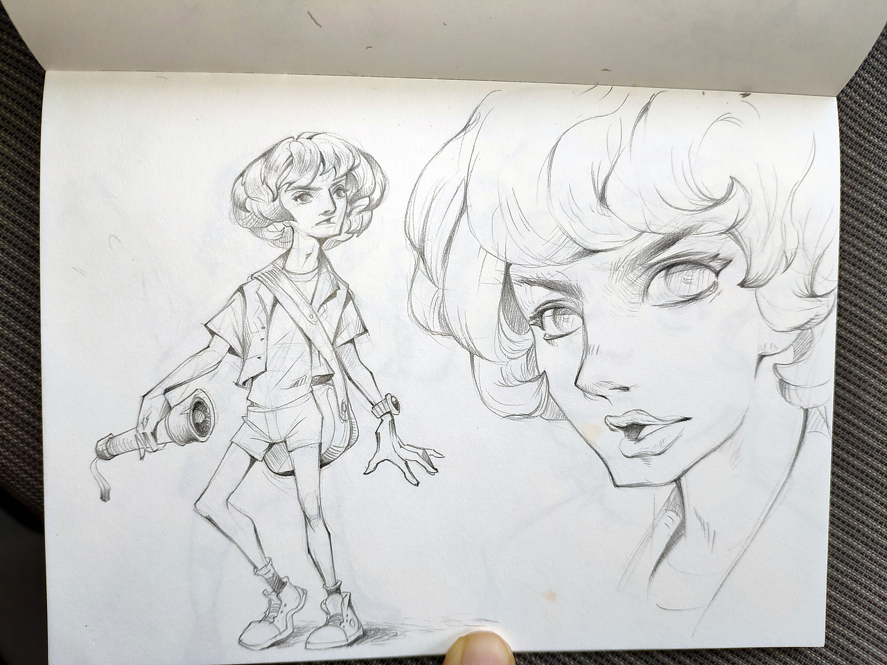 怪奇物语随笔练习（图ZMjQ3Nzg1MjUy） - 创作习作 - 站酷设计师快刀张不凡原创素材 - 站酷ZCOOL