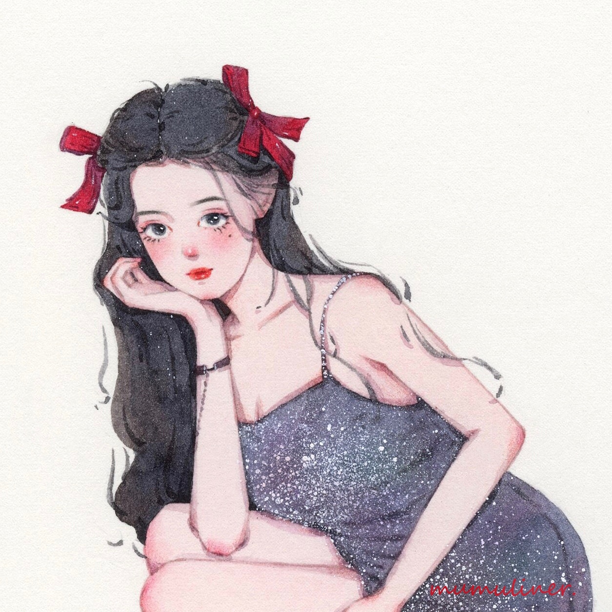 半身练习～（图ZMjU1Mzk5NDk2） - 创作习作 - 站酷设计师木木林儿原创素材 - 站酷ZCOOL