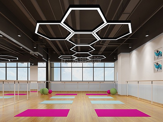 300平舞蹈培训班如何装修设计,郑州专业装修设计公司