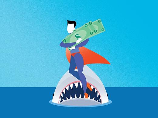 金融类商业插画集