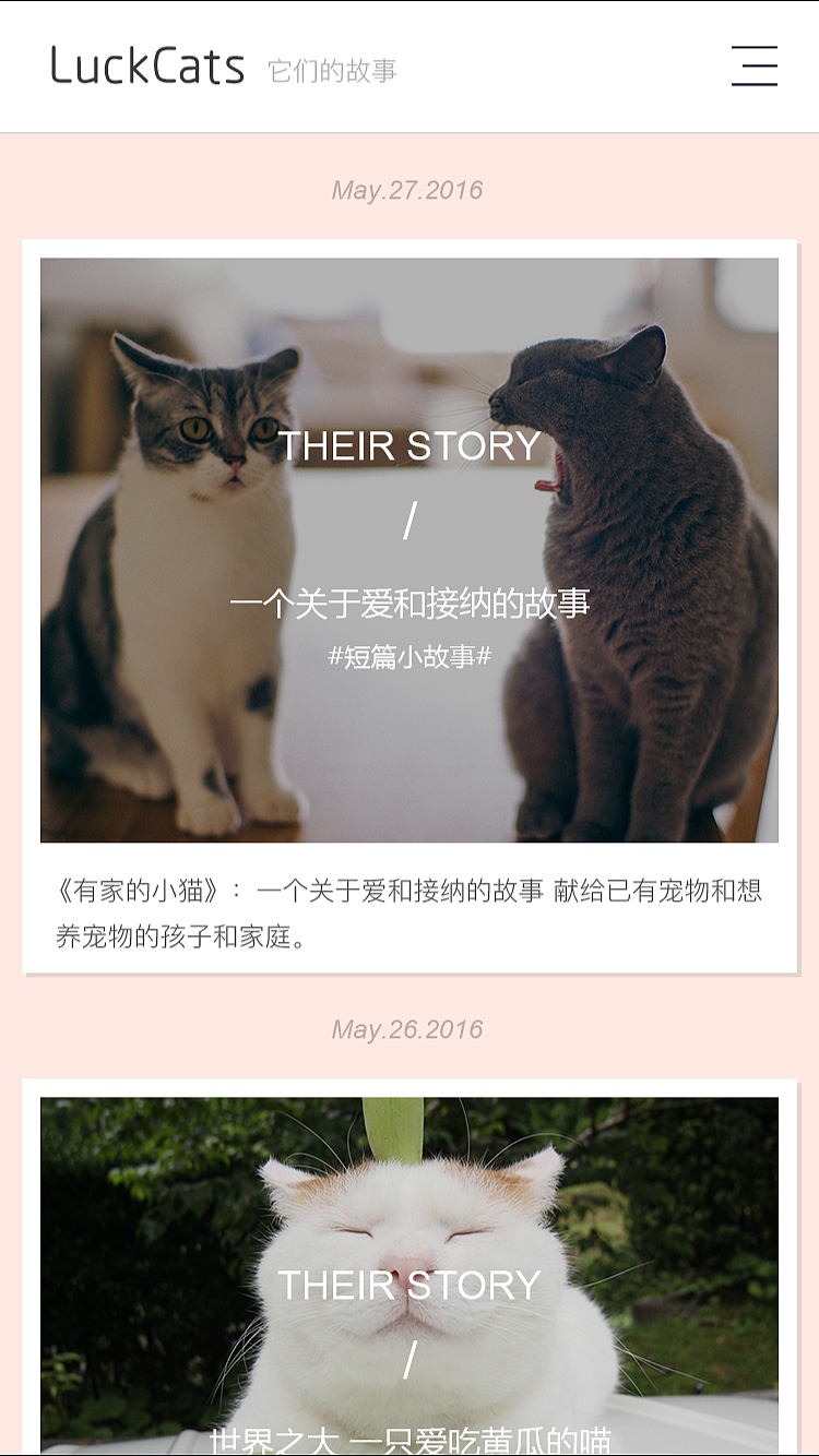 主页 它们的故事