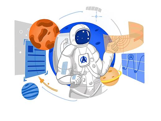 航天科技（个人主页-ZNTQ4MzI4NzY=） - 图标 - 站酷设计师半江_栩如生原创素材 - 站酷ZCOOL