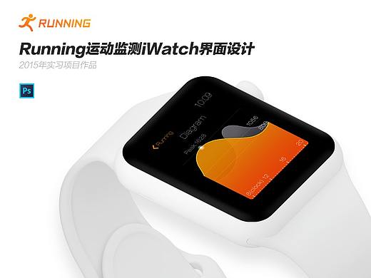 2015·Running运动监测iWatch界面设计