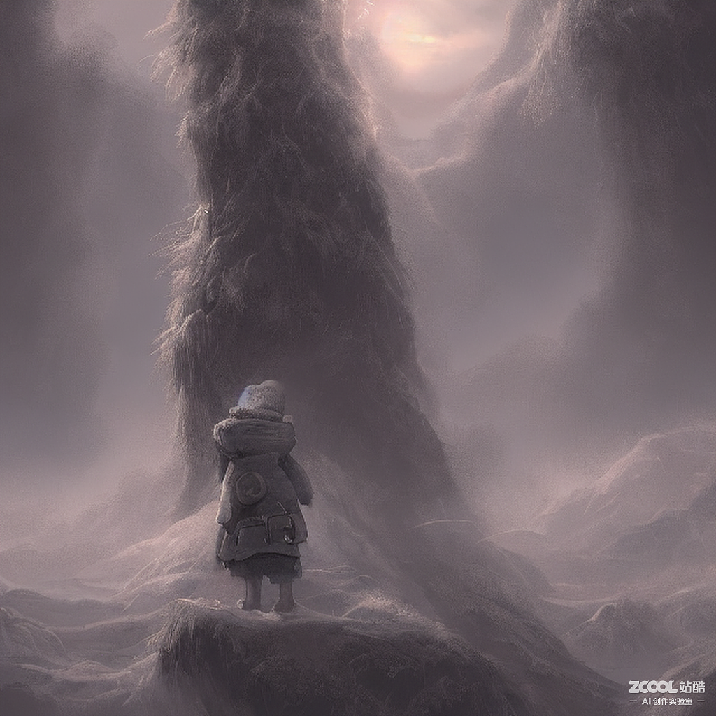 #AI创作实验室#孤独的内心（图ZMzE4MzQwMTI4） - AI作品 - 站酷设计师白菜拱了秋猪原创素材 - 站酷ZCOOL