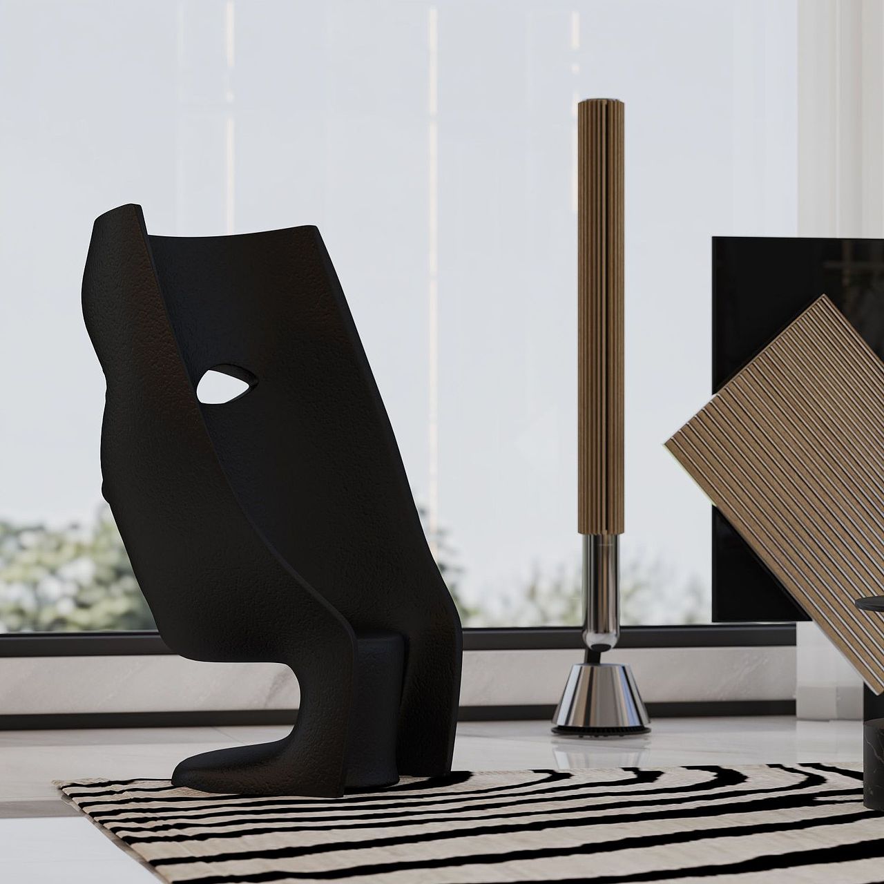 黑白灰渲染（图ZMzU3MzY1OTYw） - 家装设计 - 站酷设计师Lonely_Walker原创素材 - 站酷ZCOOL