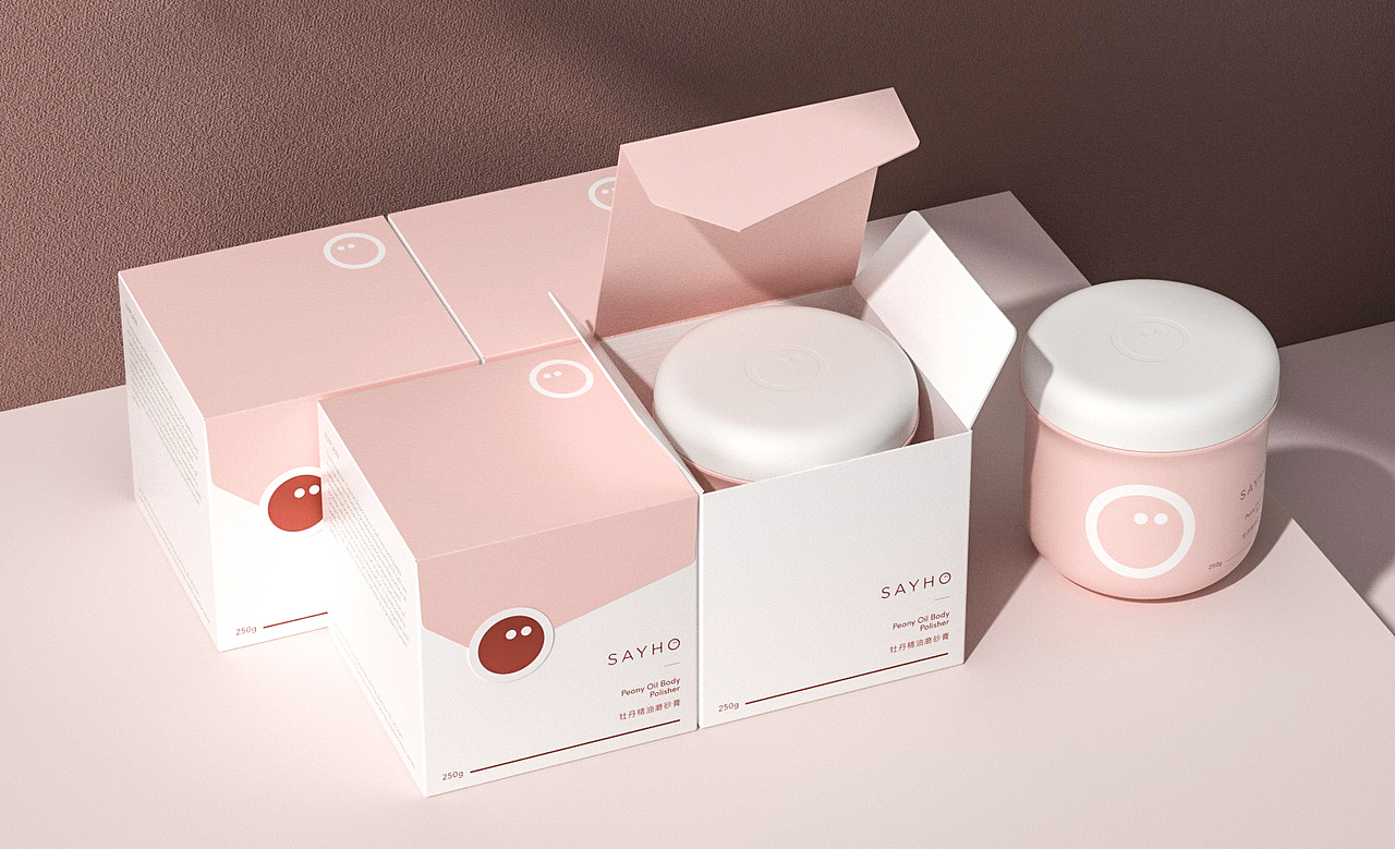 SAYHO — 品牌包装设计-磨砂膏 