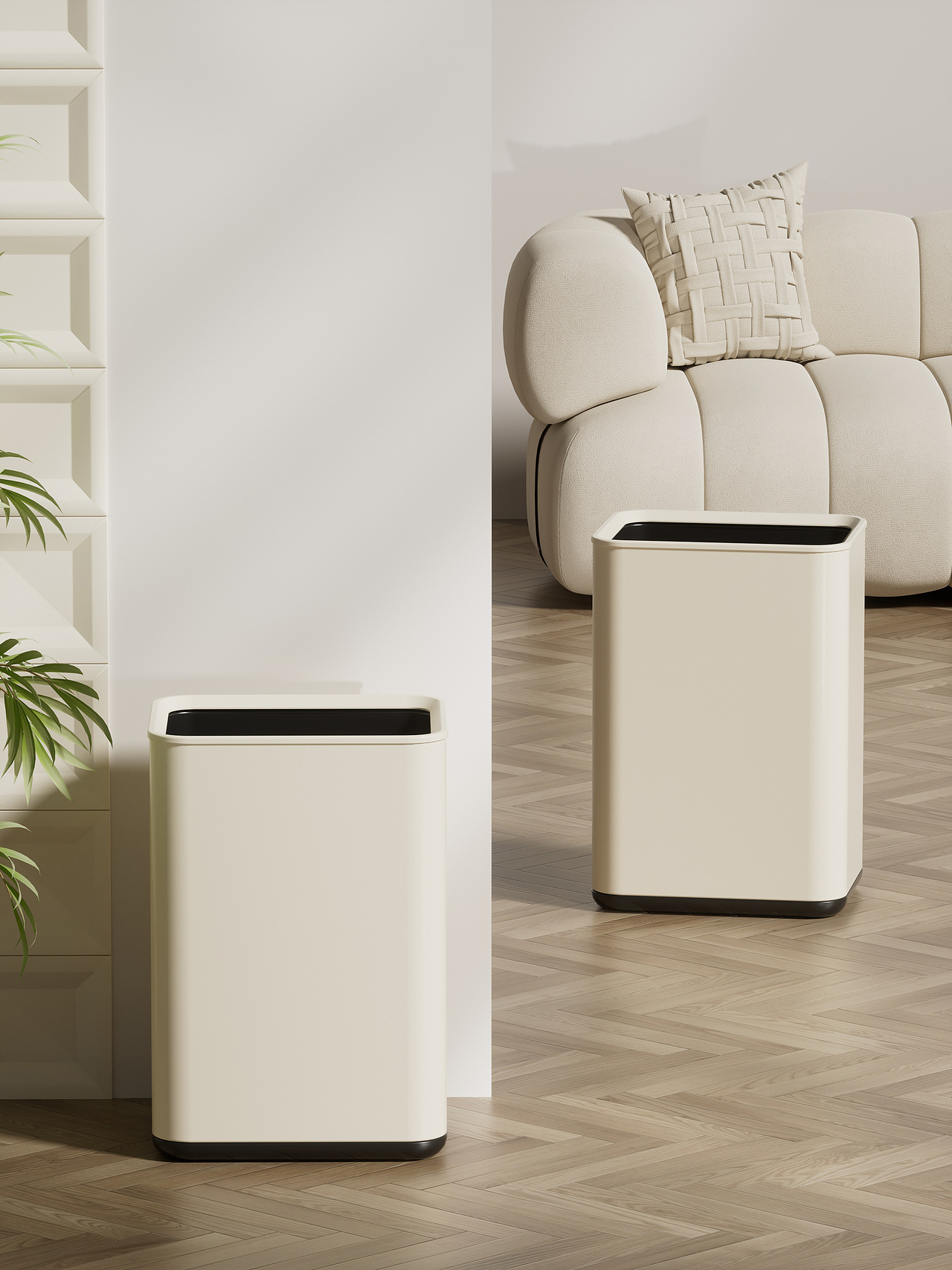 垃圾桶丨家居丨3D丨C4D产品渲染 ✖ 德艺电商视觉