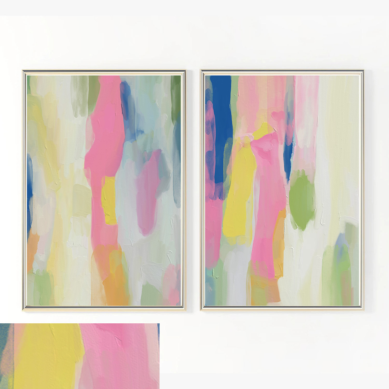 为美国知名艺术家居原创设计的最新色彩油画