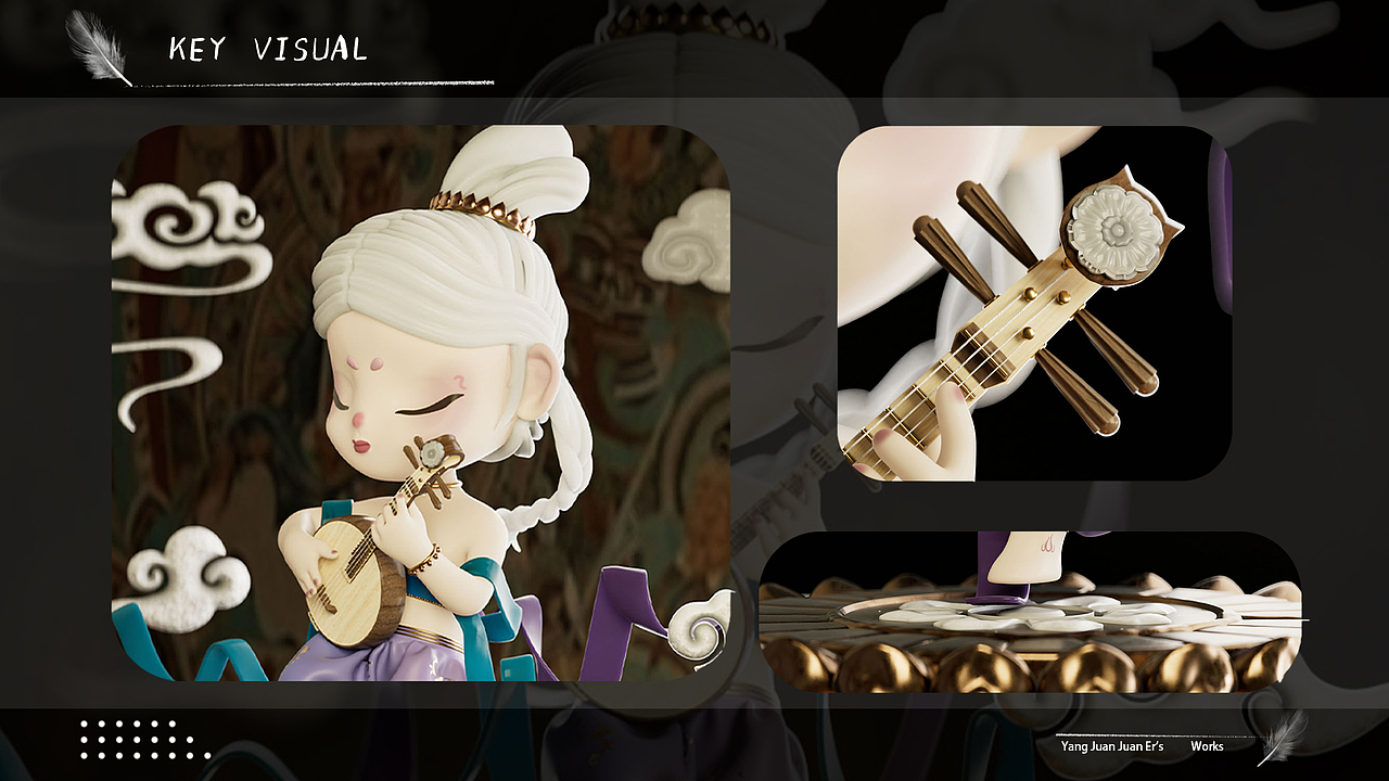 敦煌飞天|原创ip（图ZMzMyMTk2MTU2） - 人物/生物 - 站酷设计师加麻加辣洋芋原创素材 - 站酷ZCOOL