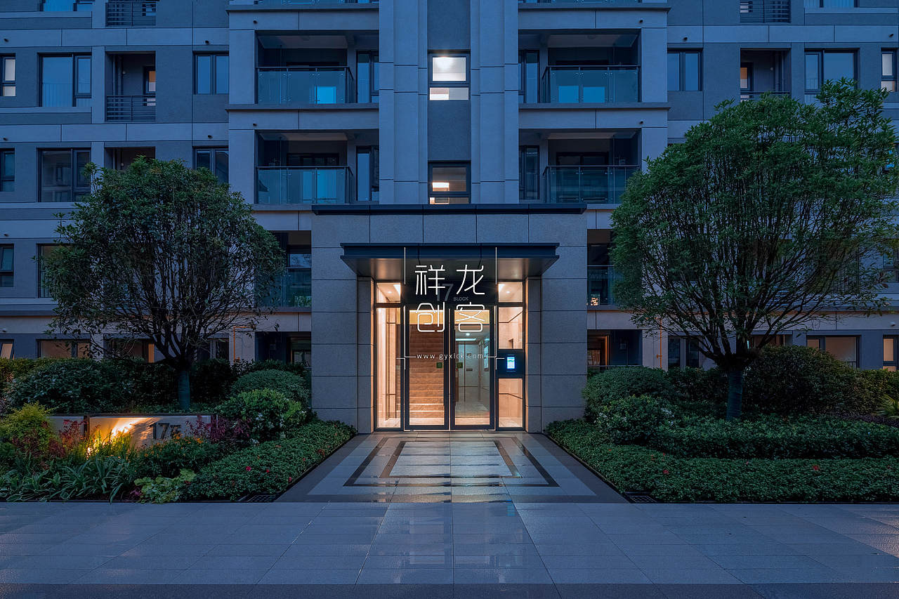 万科璞誉洋房交付园林建筑空间摄影(贵阳)