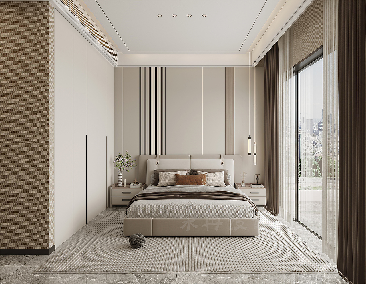 现代卧室设计--选出你喜欢的风格（图ZMzU1MDk0NTk2） - 家装设计 - 站酷设计师SR18110959558原创素材 - 站酷ZCOOL