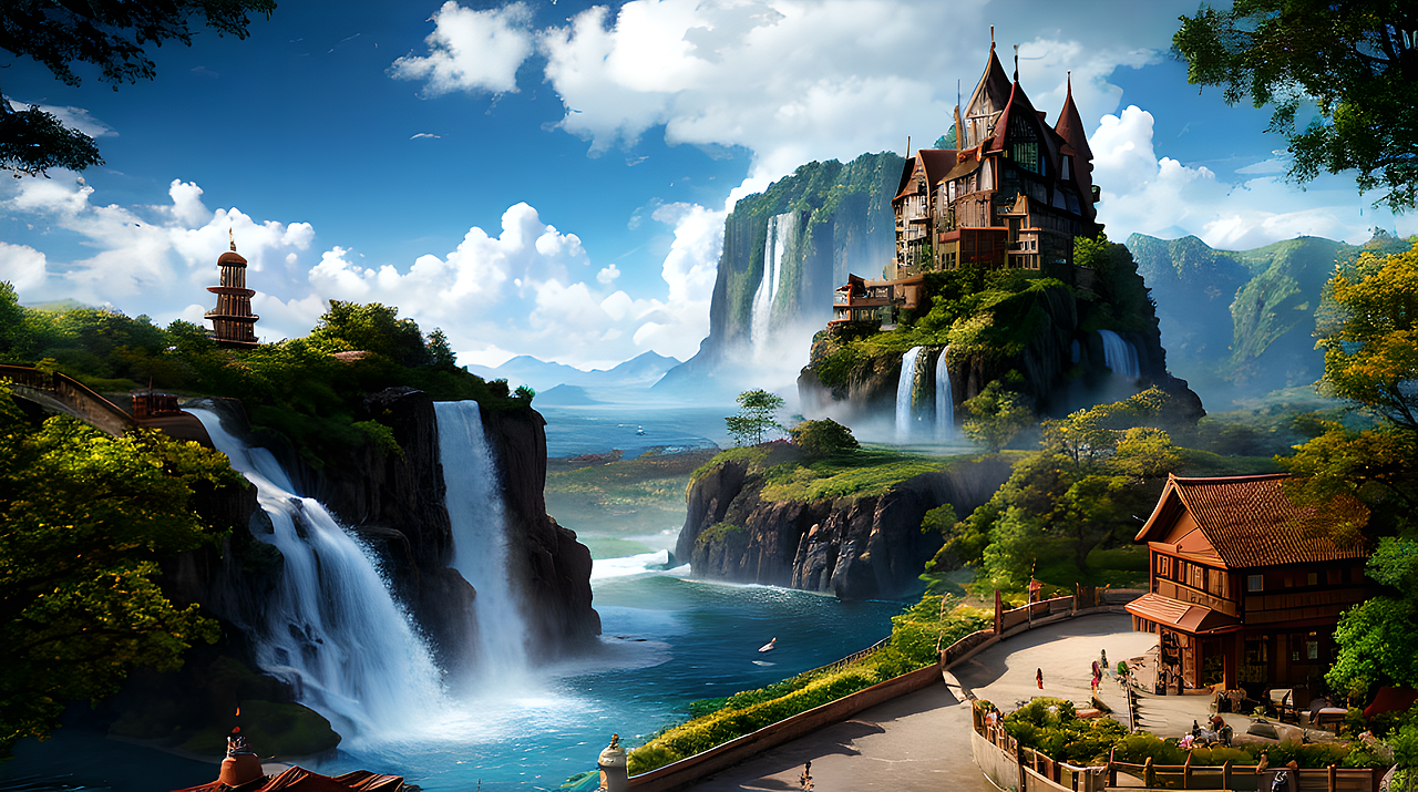 宏大的中国CG场景（图ZMzM4NDU0Njgw） - 绘画 - 站酷设计师szw2698原创素材 - 站酷ZCOOL