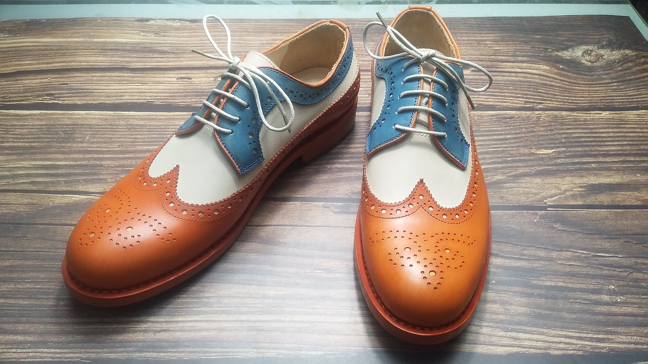 手工固特异皮鞋