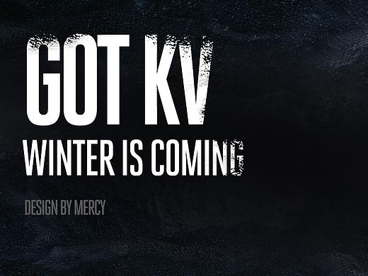 《GAME OF THRONES WINTER IS COMING》KV总结