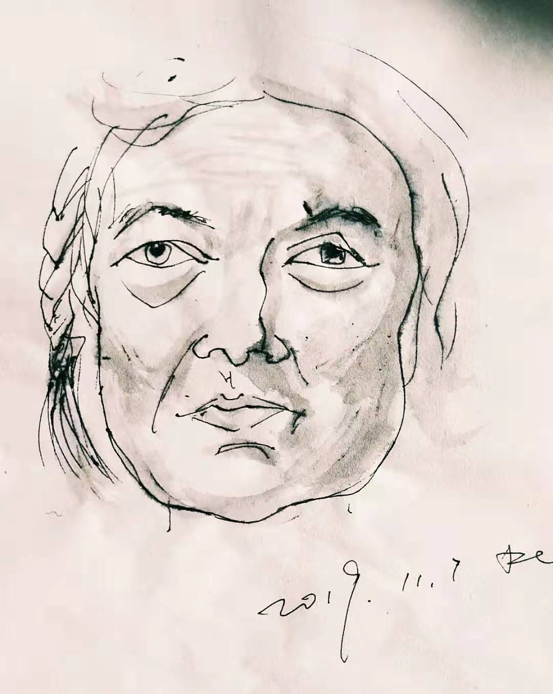 阿杜手绘速写肖像画（图ZMTgzOTA4MTky） - 绘画 - 站酷设计师阿杜手绘速写原创素材 - 站酷ZCOOL