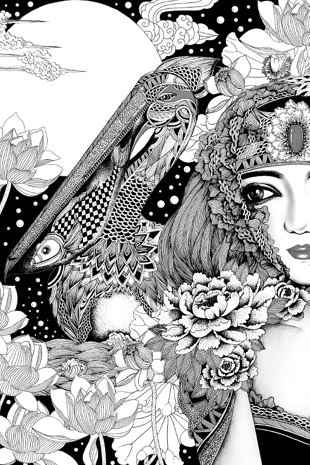 《我与鹈鹕》插画绘本（图ZNzczNTMyNDA=） - 商业插画 - 站酷设计师以爱名之原创素材 - 站酷ZCOOL