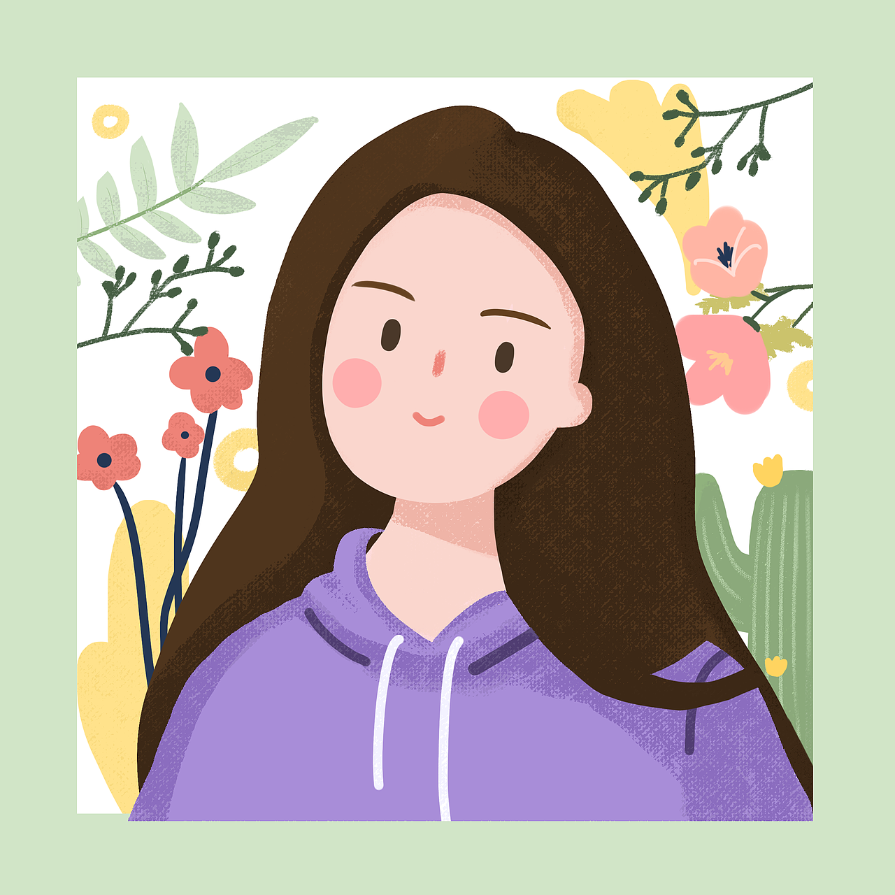 四月的一些插画（图ZMTYzNDcyNjQ4） - 创作习作 - 站酷设计师一条发光的咸鱼原创素材 - 站酷ZCOOL