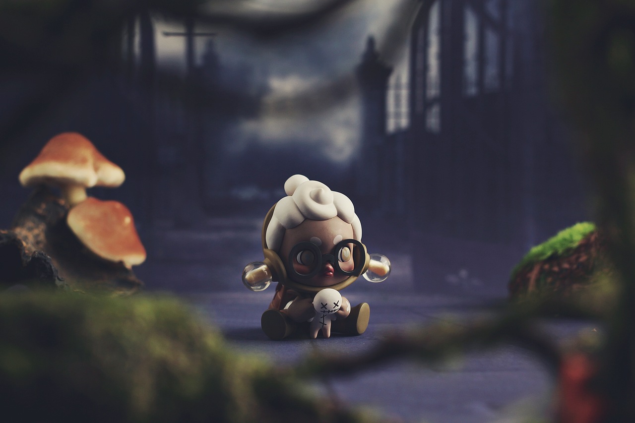 sp 密林古堡系列 手工微场景定格动画