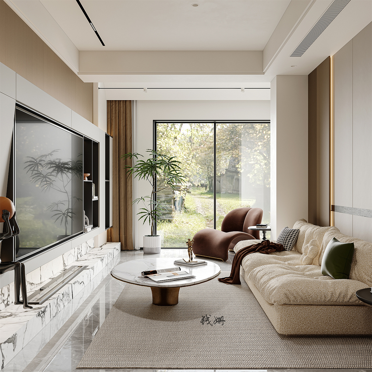 奶油轻法式氛围空间||感受温柔