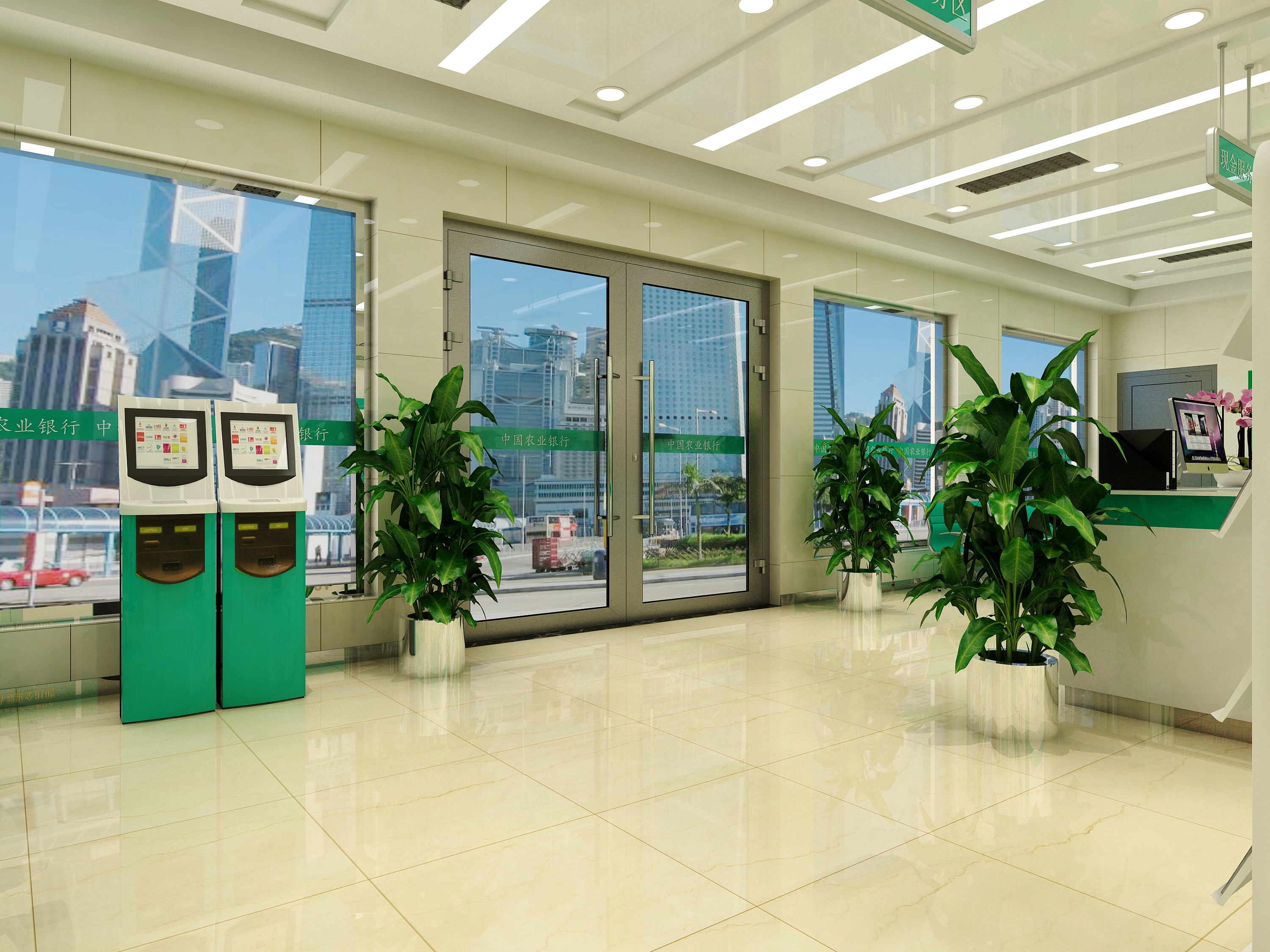 邮储银行佛山市分行改善厅堂环境为客户提供高质量服务