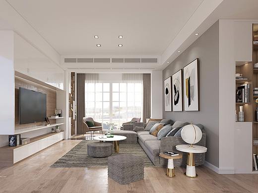 大道设计 | 简约居室空间表现