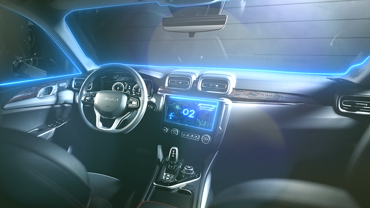 年轻人的风向标 领克 02车机壁纸设计