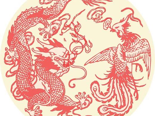 传统纹样抽象设计作品