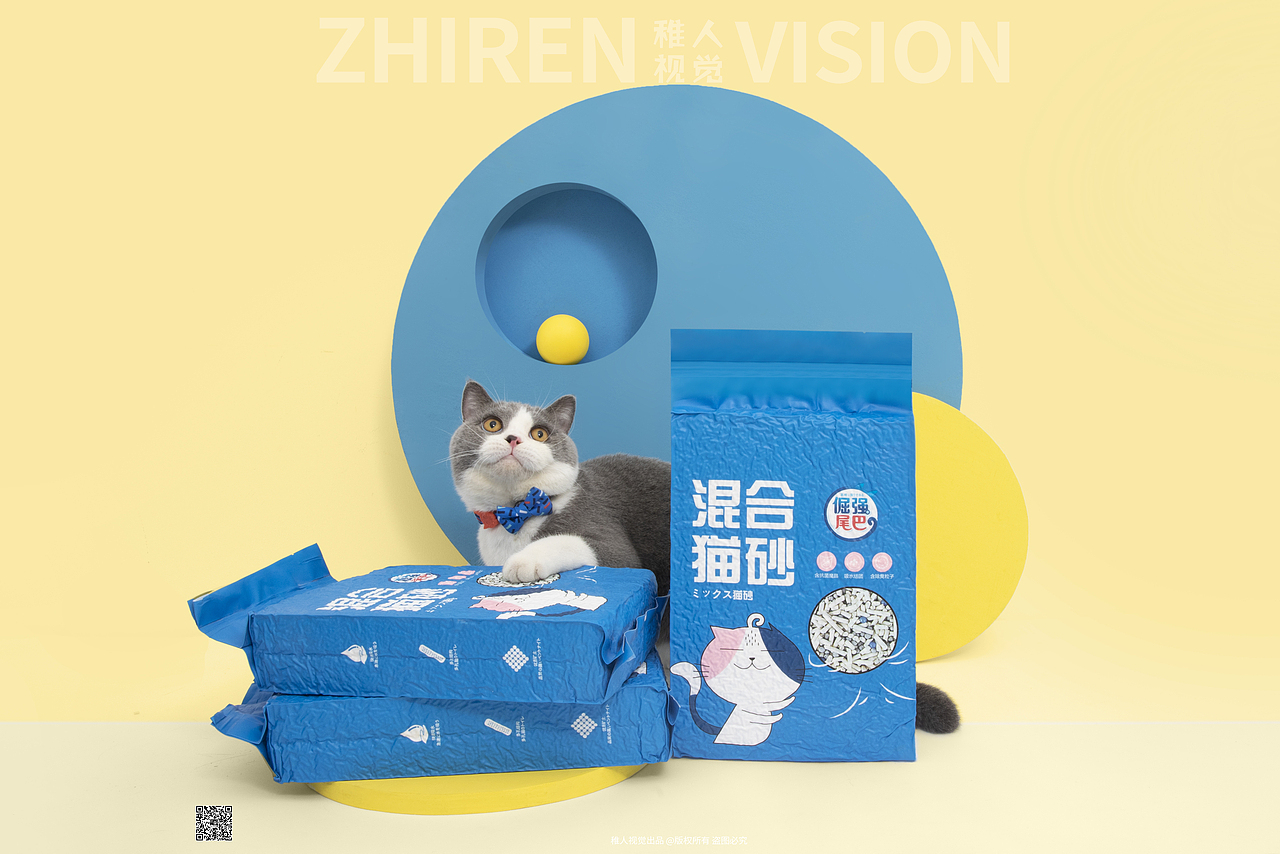 立白乐宠-倔强的尾巴猫砂产品摄影（图ZMjI4MzkwMDg0） - 产品摄影 - 站酷设计师稚人视觉影像原创素材 - 站酷ZCOOL