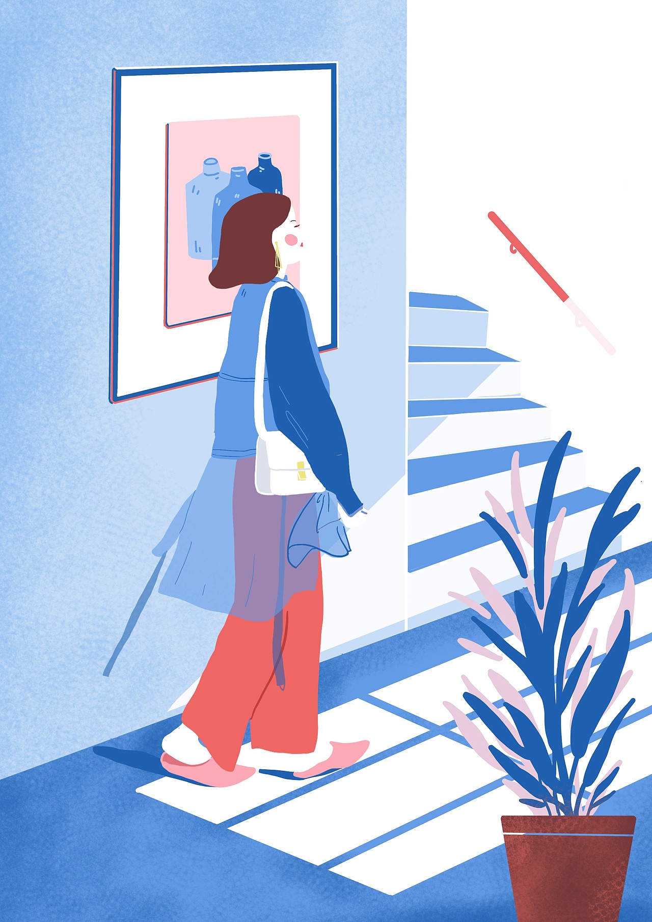 《心里要有光》系列商业插画