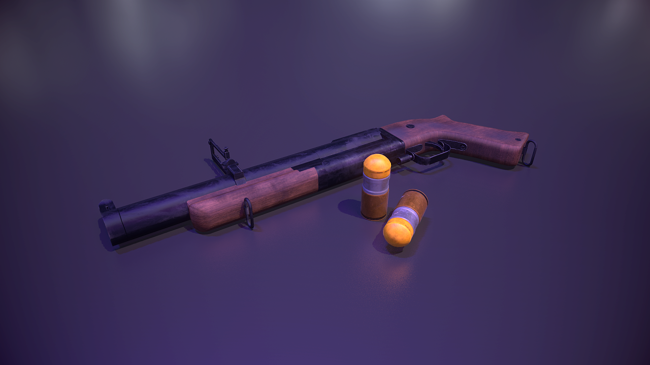 次时代模型m79榴弹发射器