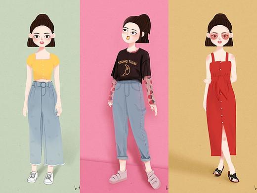 自画像（个人主页-ZMzkwNTc1MDg=） - 创作习作 - 站酷设计师大月月2015原创素材 - 站酷ZCOOL