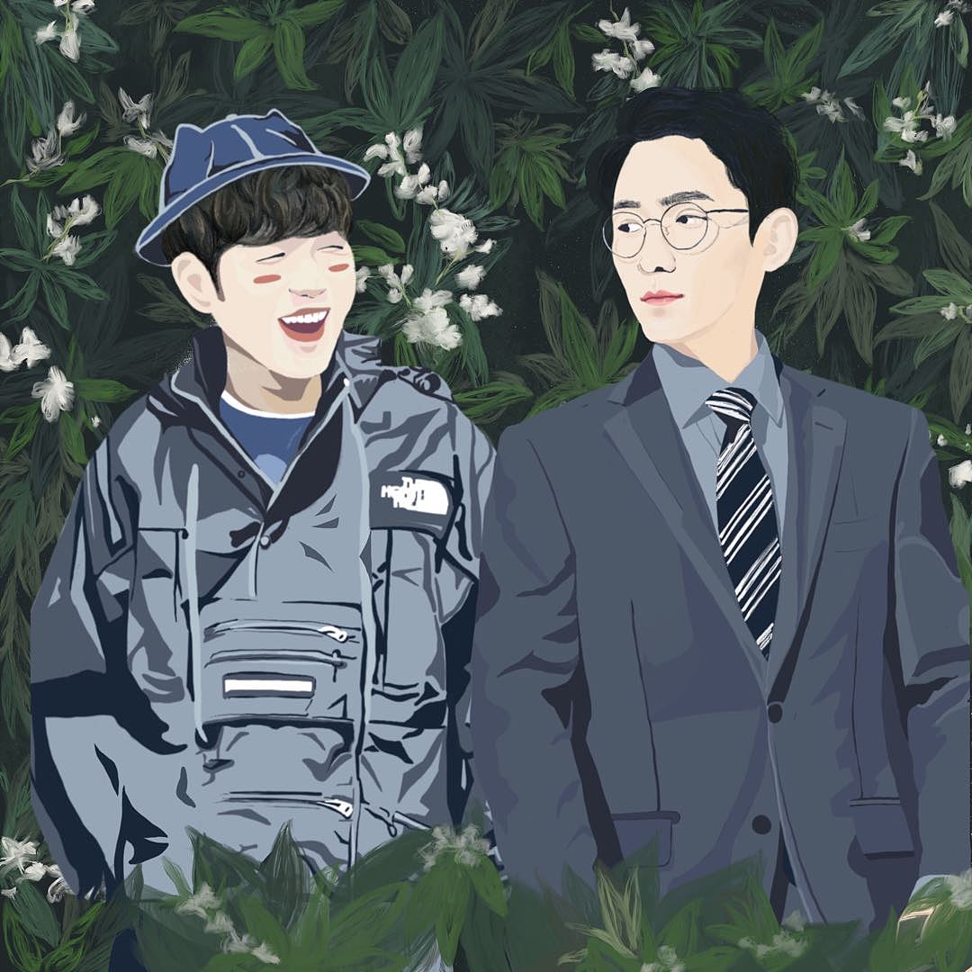 间接性发奋图强 | procreate头像插画（图ZMjAwMjkzMDgw） - 创作习作 - 站酷设计师鳳梨寺住持原创素材 - 站酷ZCOOL