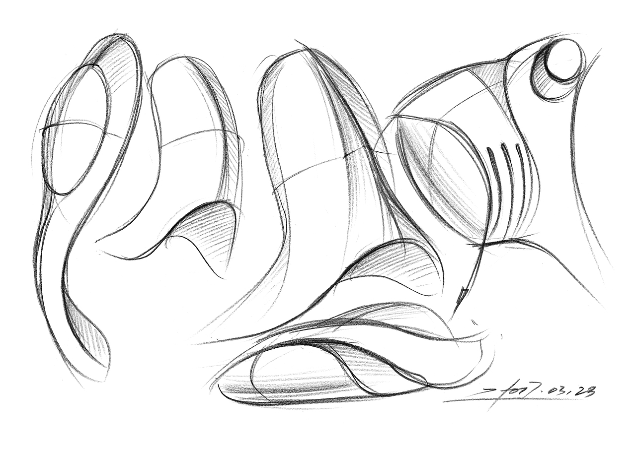 2017产品设计手绘3月一日一画