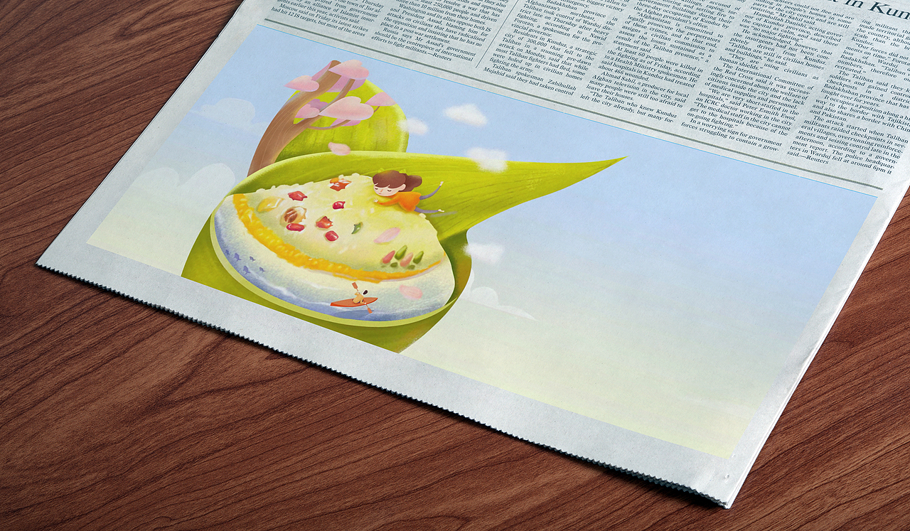 心特软粽子包装及画面（图ZODgxMzA0OTY=） - 包装 - 站酷设计师木子的向往原创素材 - 站酷ZCOOL