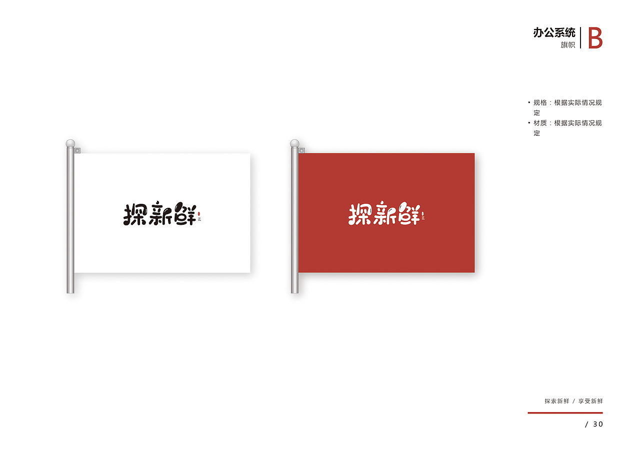 探新鲜 品牌VI设计